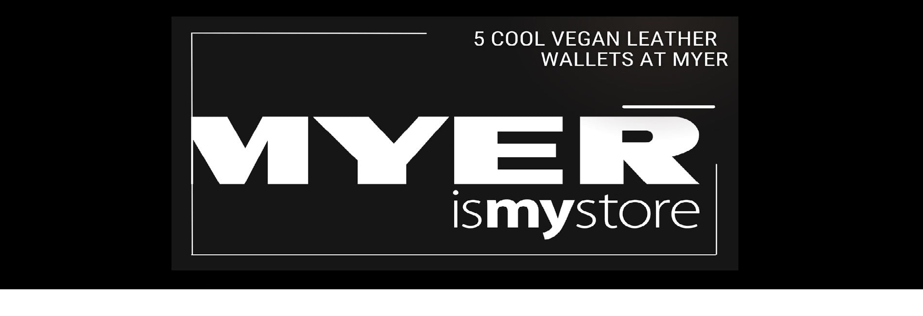 5 COOL VEGAN LEATHER WALLETS AT MYER