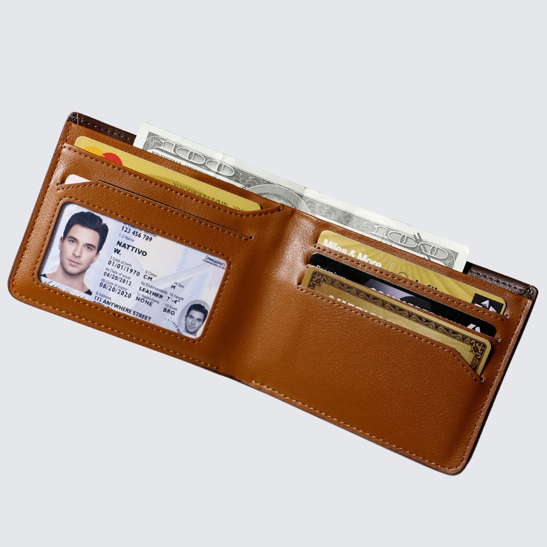 NEWTOWN Wallet - Brown