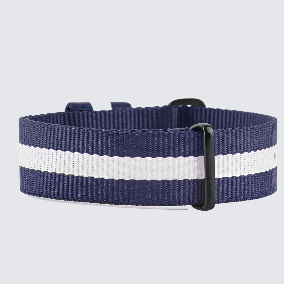 La ENVIRo Nato Blue & White Strap