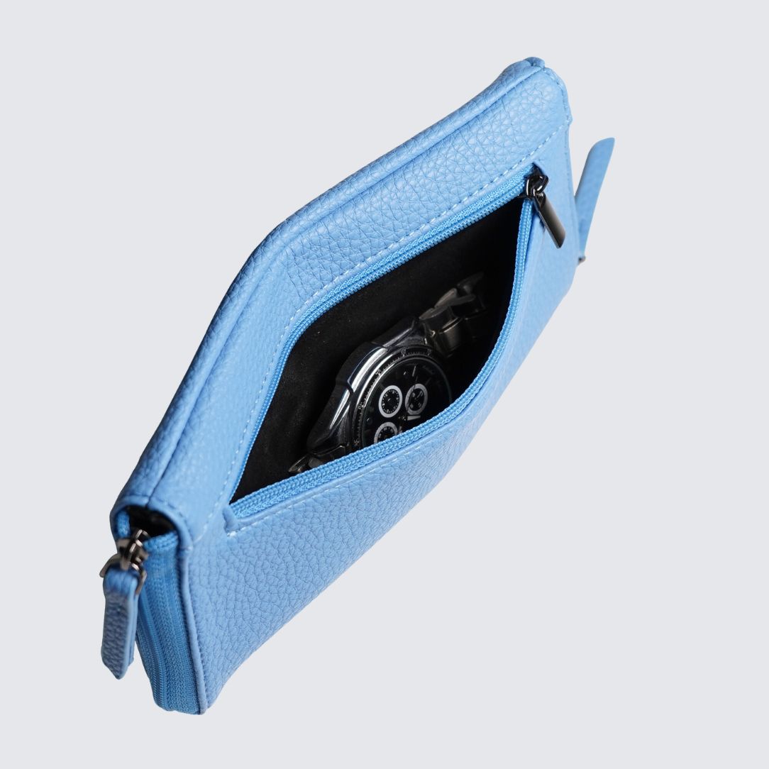 EDEN Double Sided Glasses Case Discrete zip pocket for convenient storage of small items