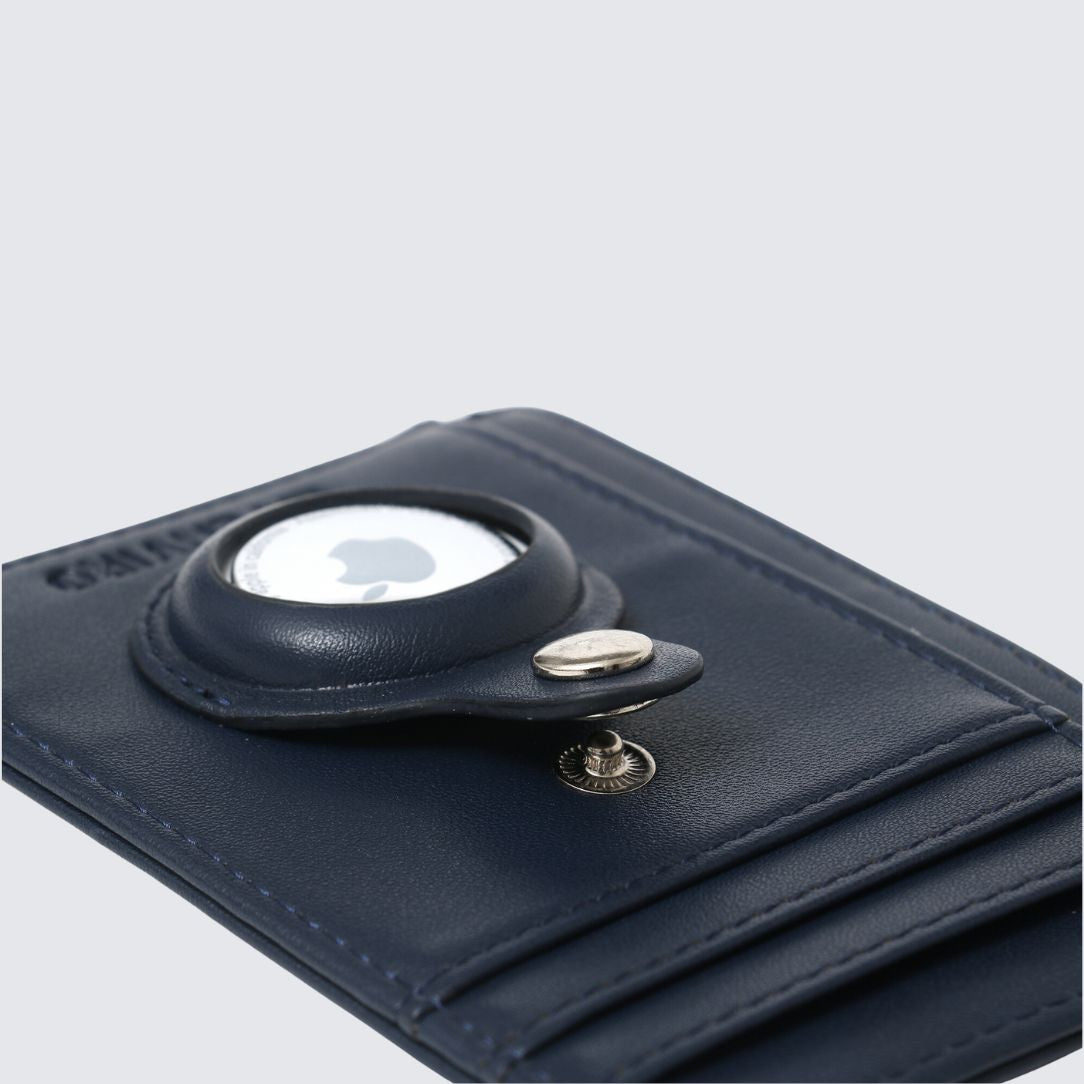 BRADDON Airtag Card Holder I Blue