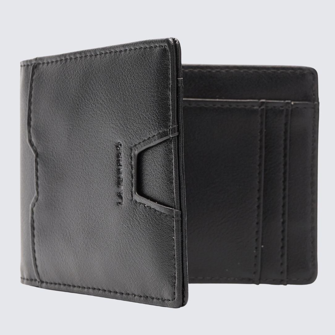 Black color YAMBA Wallet 8 card holder slots