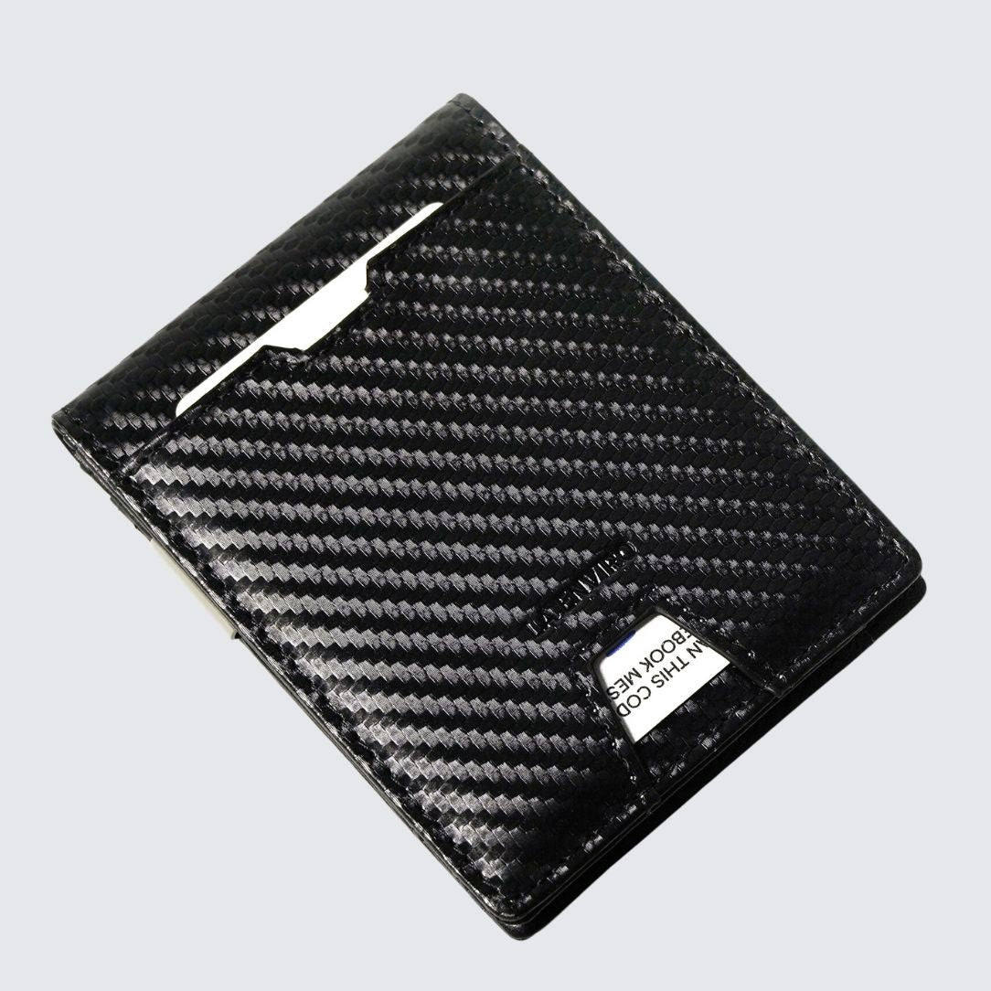 Carbon Black color YAMBA Wallet