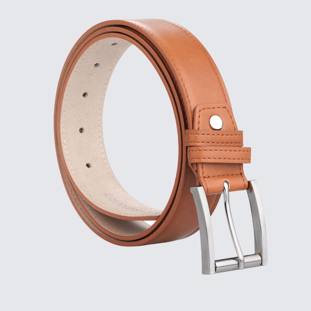 JP Men's Vegan Belt I Tan