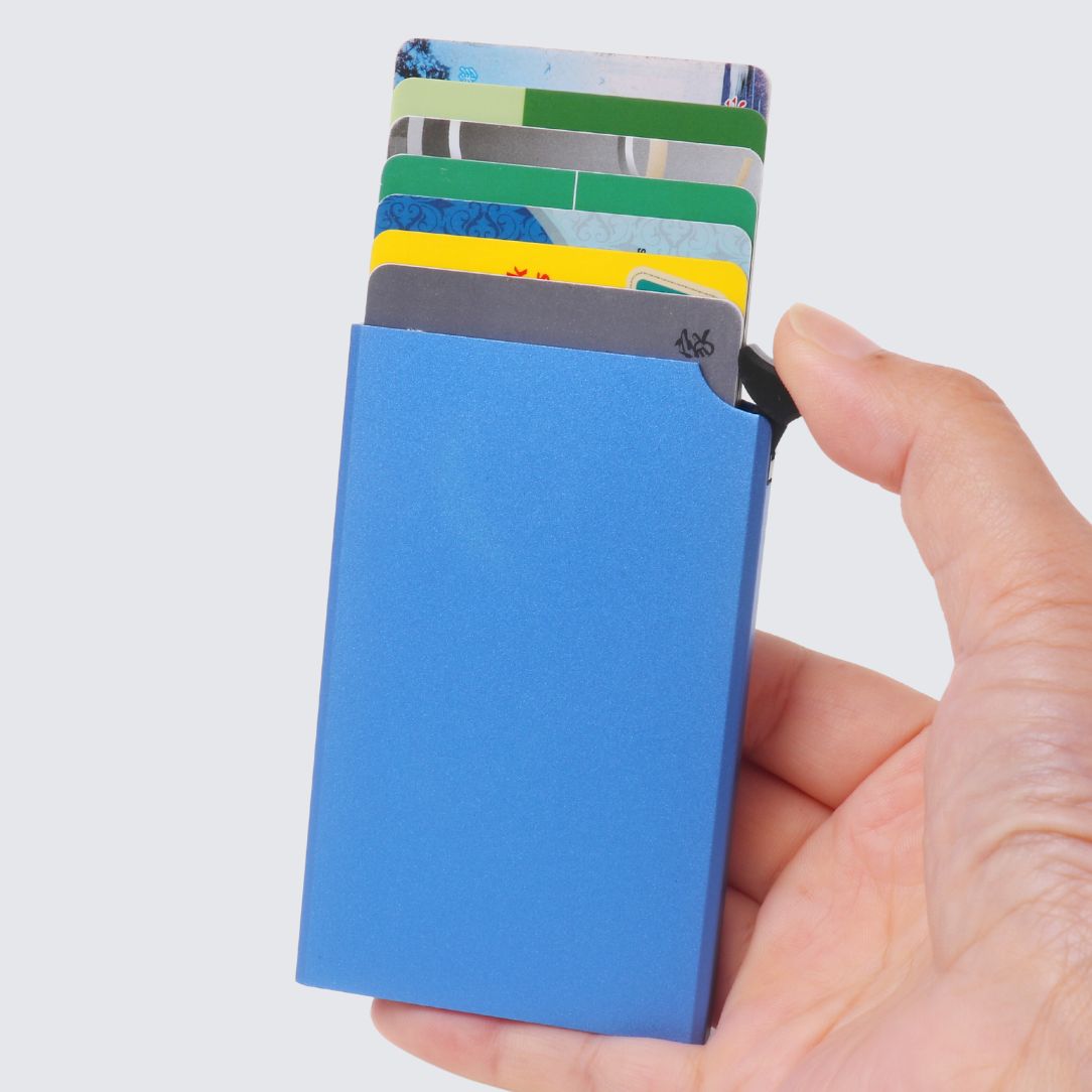 HERVEY Card Holder I Blue