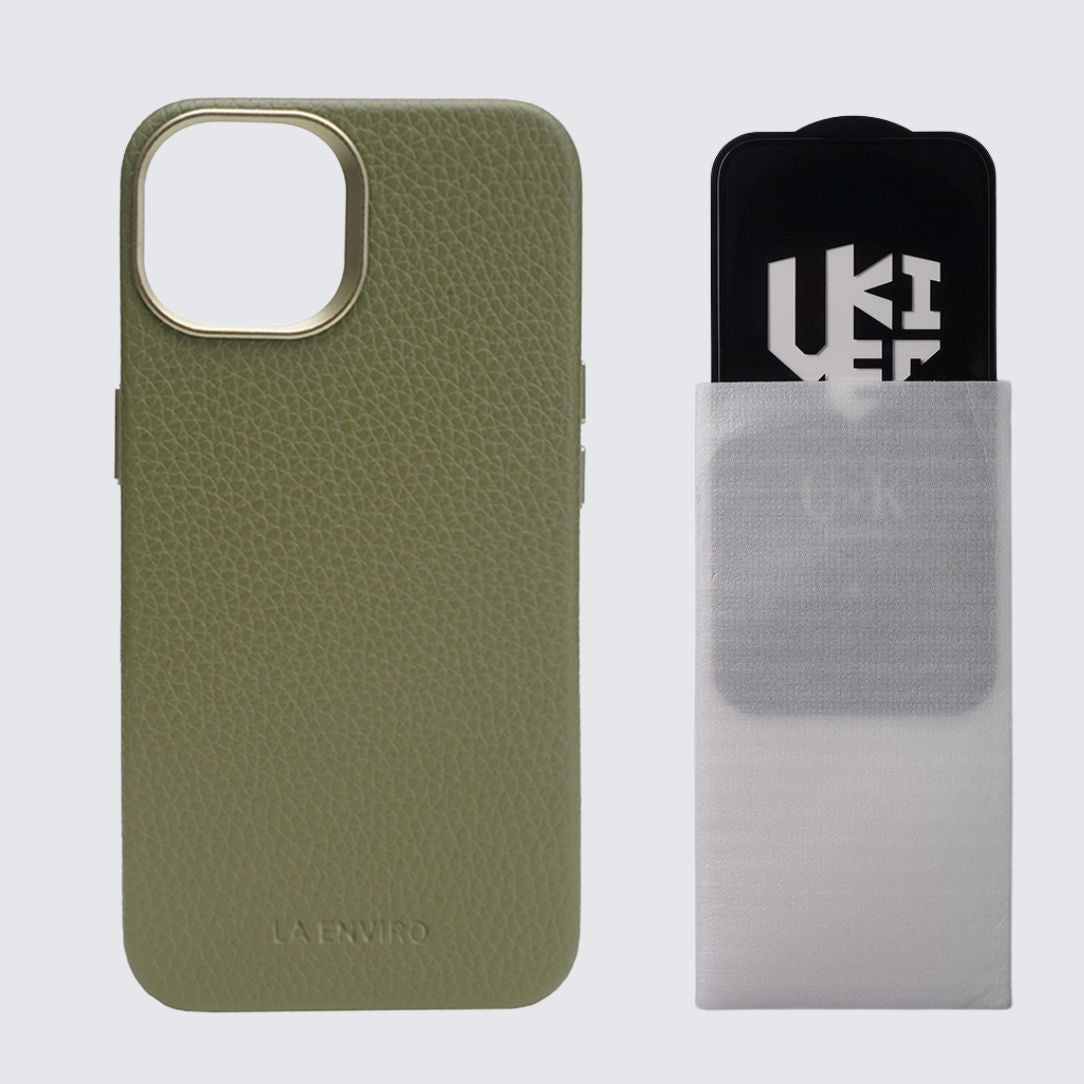 iPHONE 14 Pebble Magsafe Case With Screen Protector