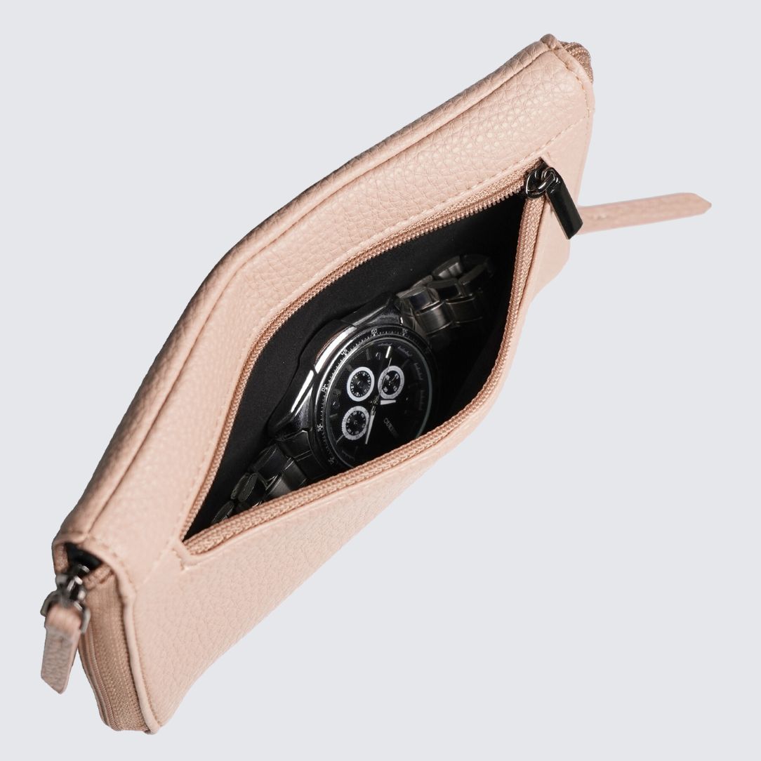 EDEN Double Sided Glasses Case Discrete zip pocket for convenient storage of small items