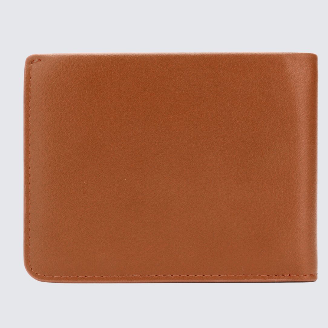 Back side of Tan color NEWTOWN Wallet