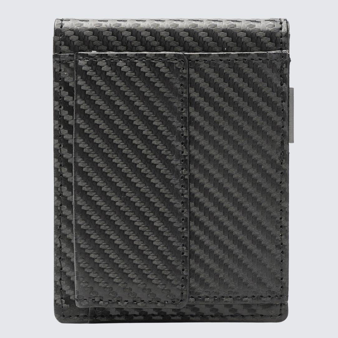 Back side of Carbon Black color YAMBA Wallet