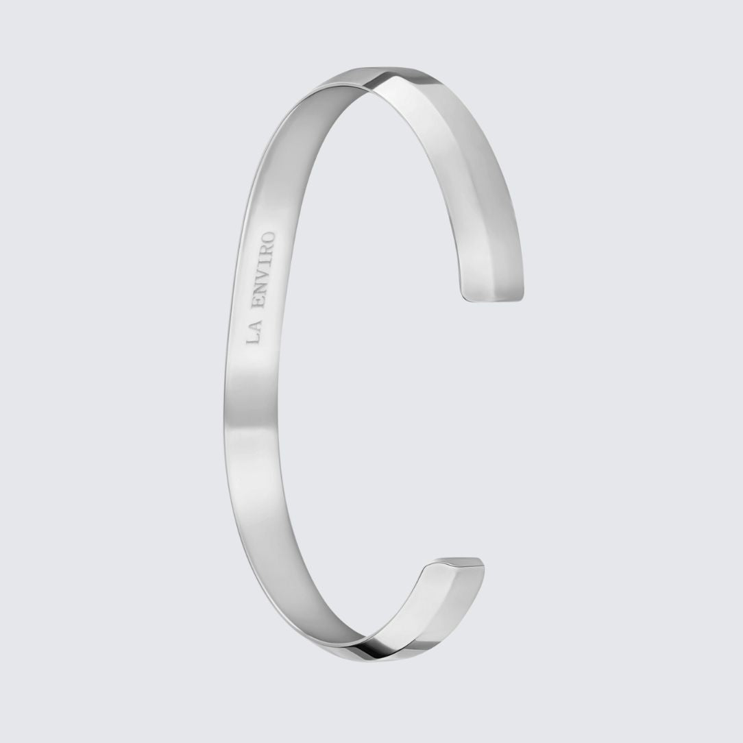 Silver color Minimalist Classic Bracelet available in three different sizes
