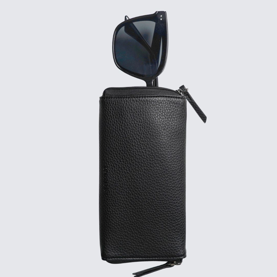 EDEN Double Sided Glasses Case I Black