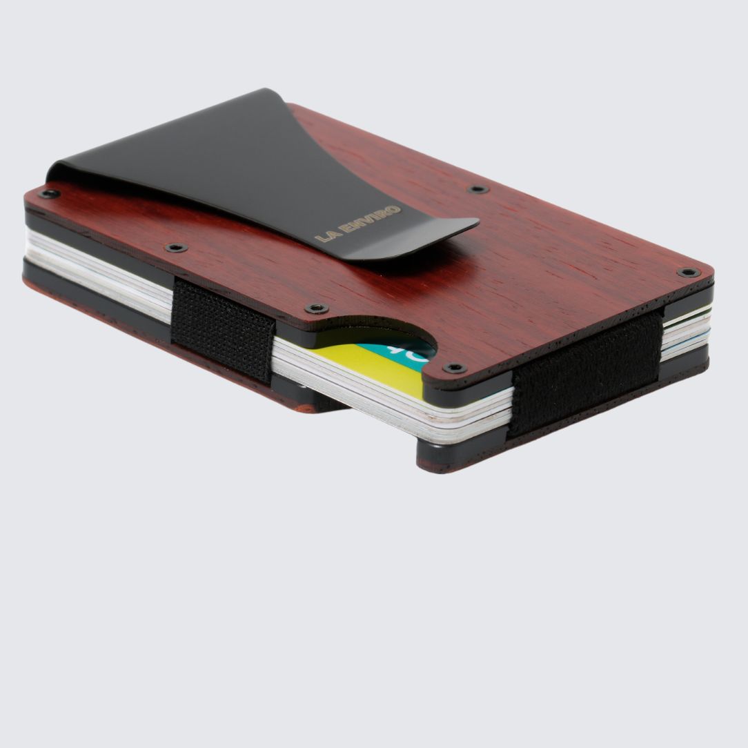 Wooden Wallet – Jarrah with Money clip