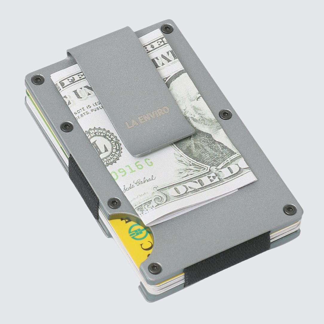 Minimalist Metal Wallet I Grey