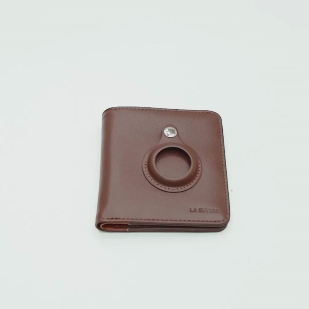 FREO Airtag Wallet - Brown