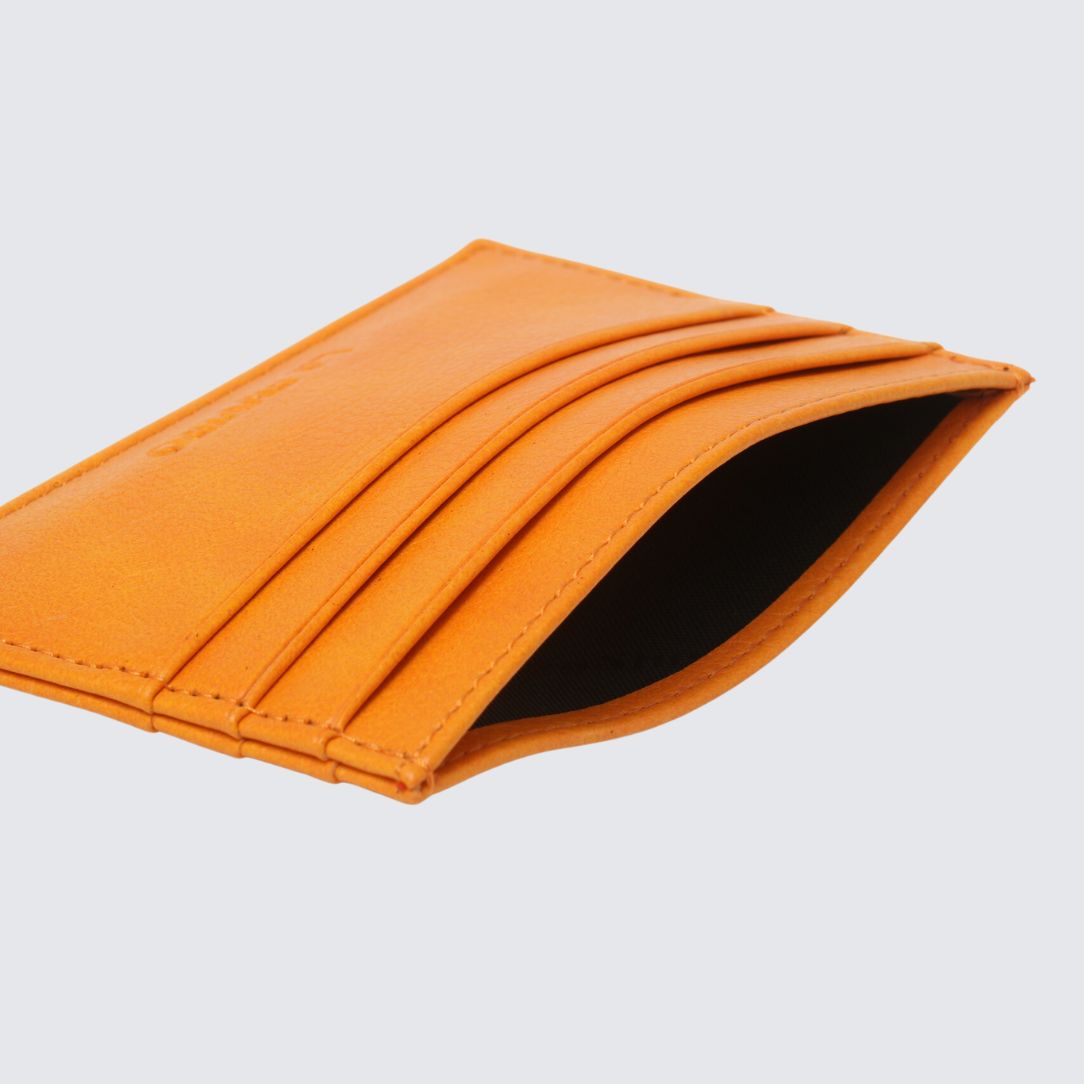 AVOCA Unisex Card Holder I Orange