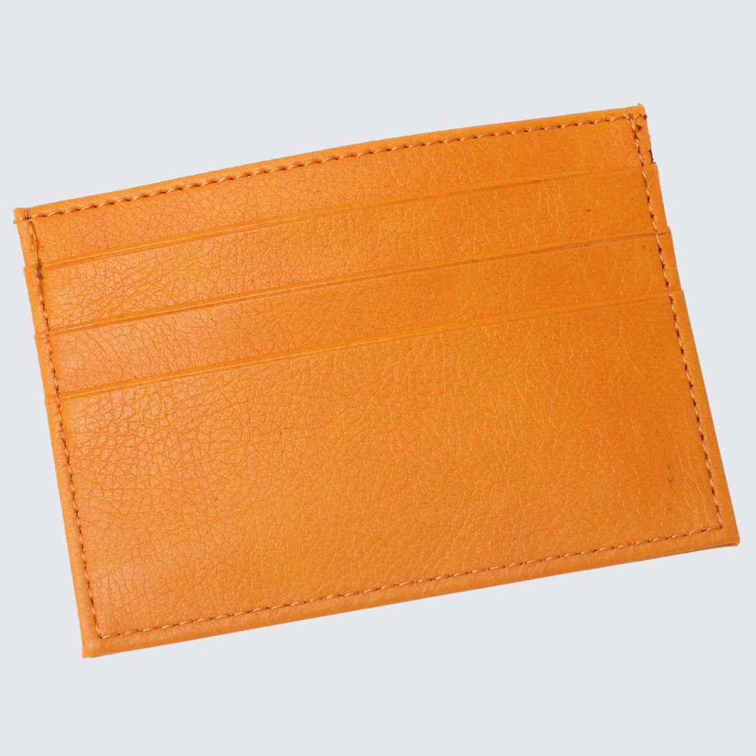 AVOCA Unisex Card Holder I Orange