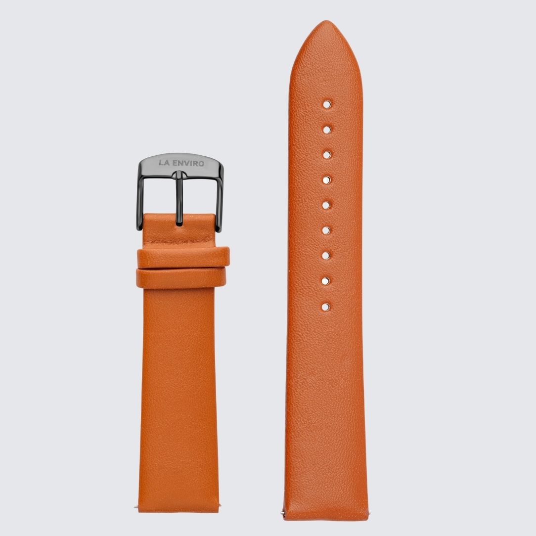 Tan Unstitched Watch Strap | 20MM