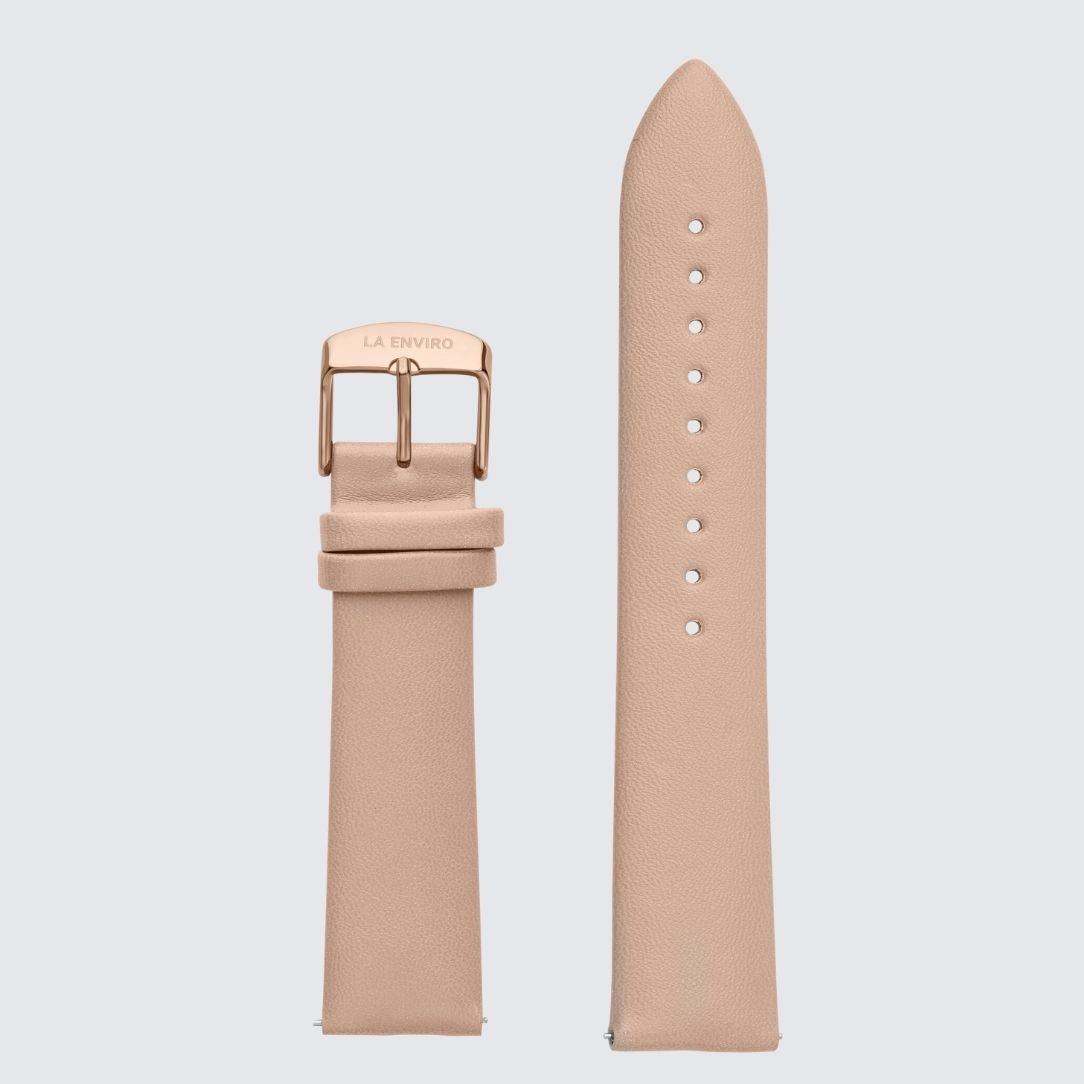 Pink Unstitched Watch Strap | 20MM