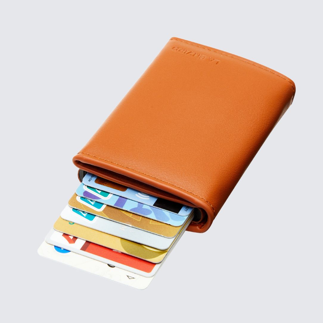 LEURA 2.0 Unisex  Wallet I Tan