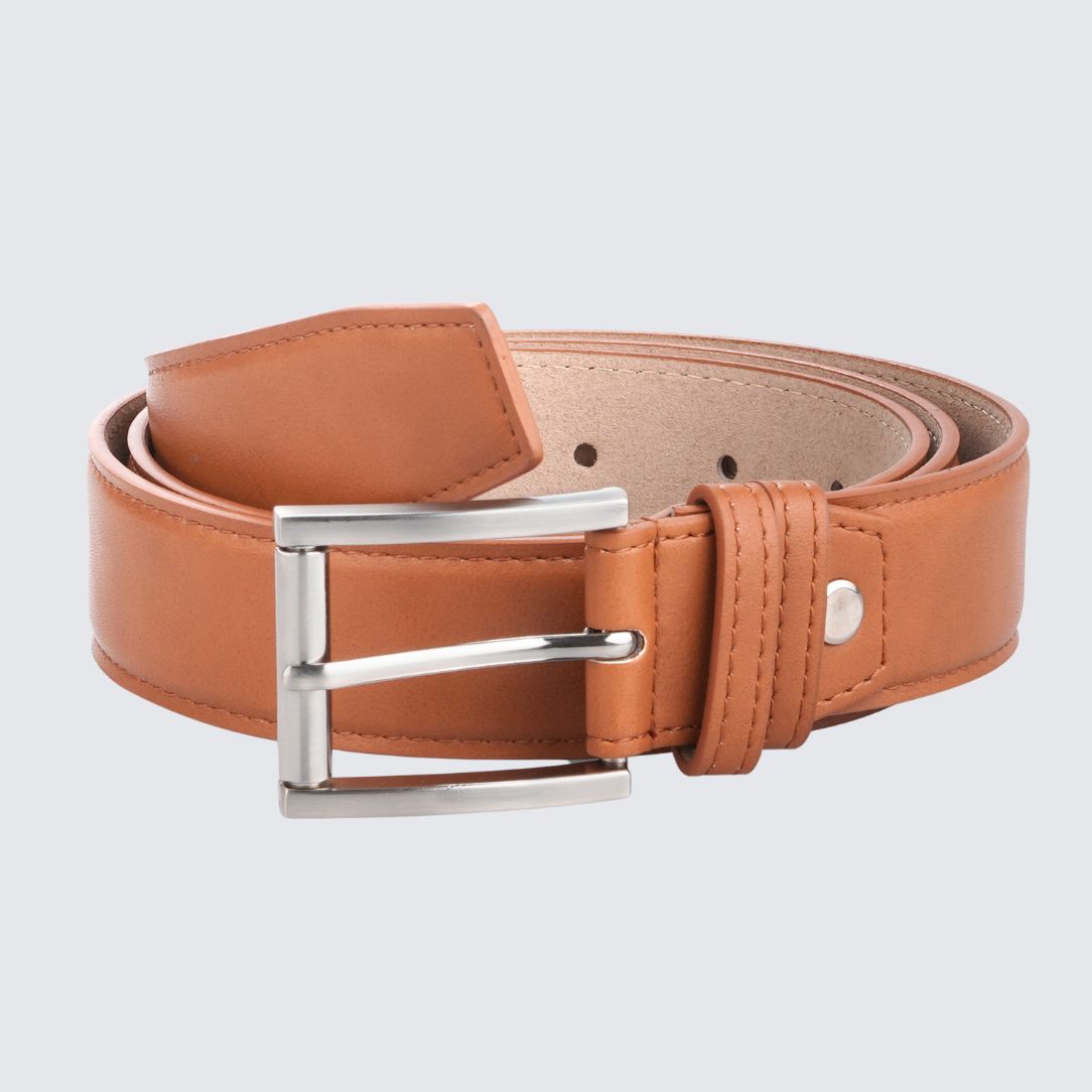 JP Men's Vegan Belt I Tan