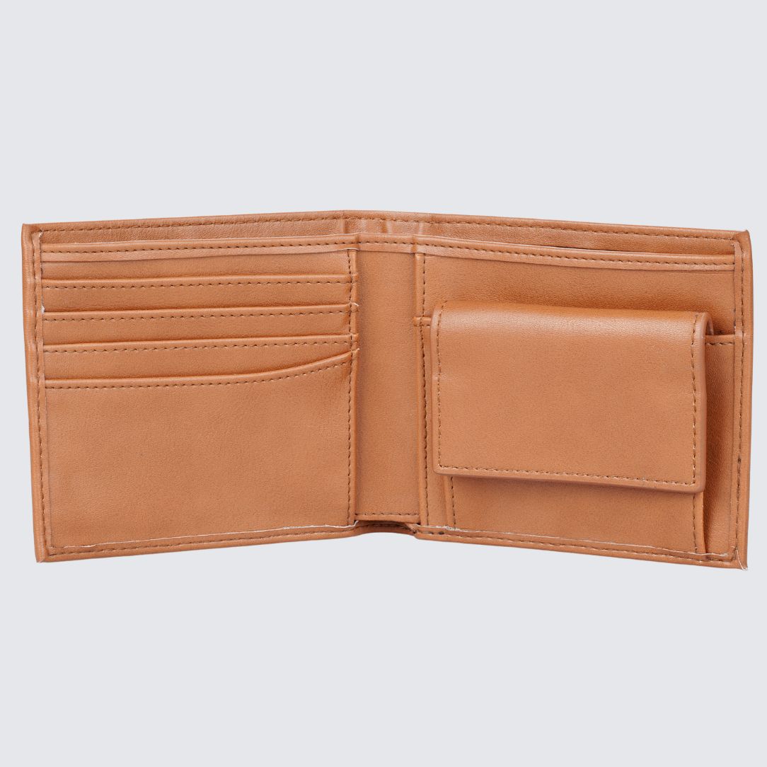 JP Men's Vegan Wallet I Tan