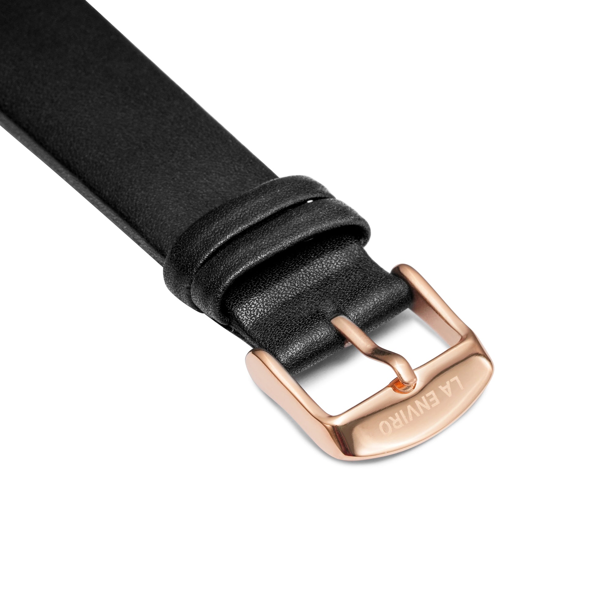 ROSE GOLD WITH BLACK STRAP I CLASSIC 40 MM